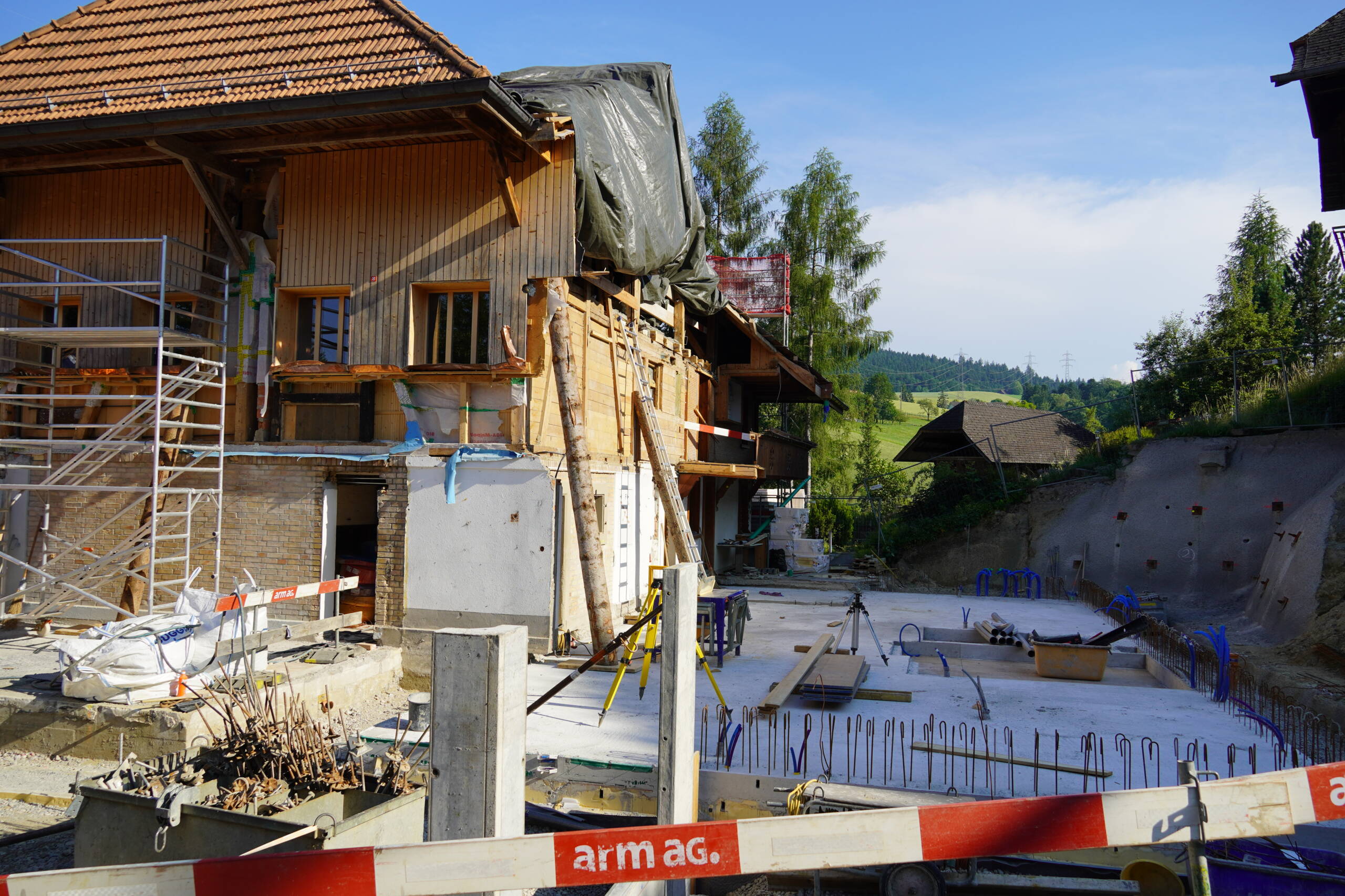 Umbau Hof Umbau Hof
